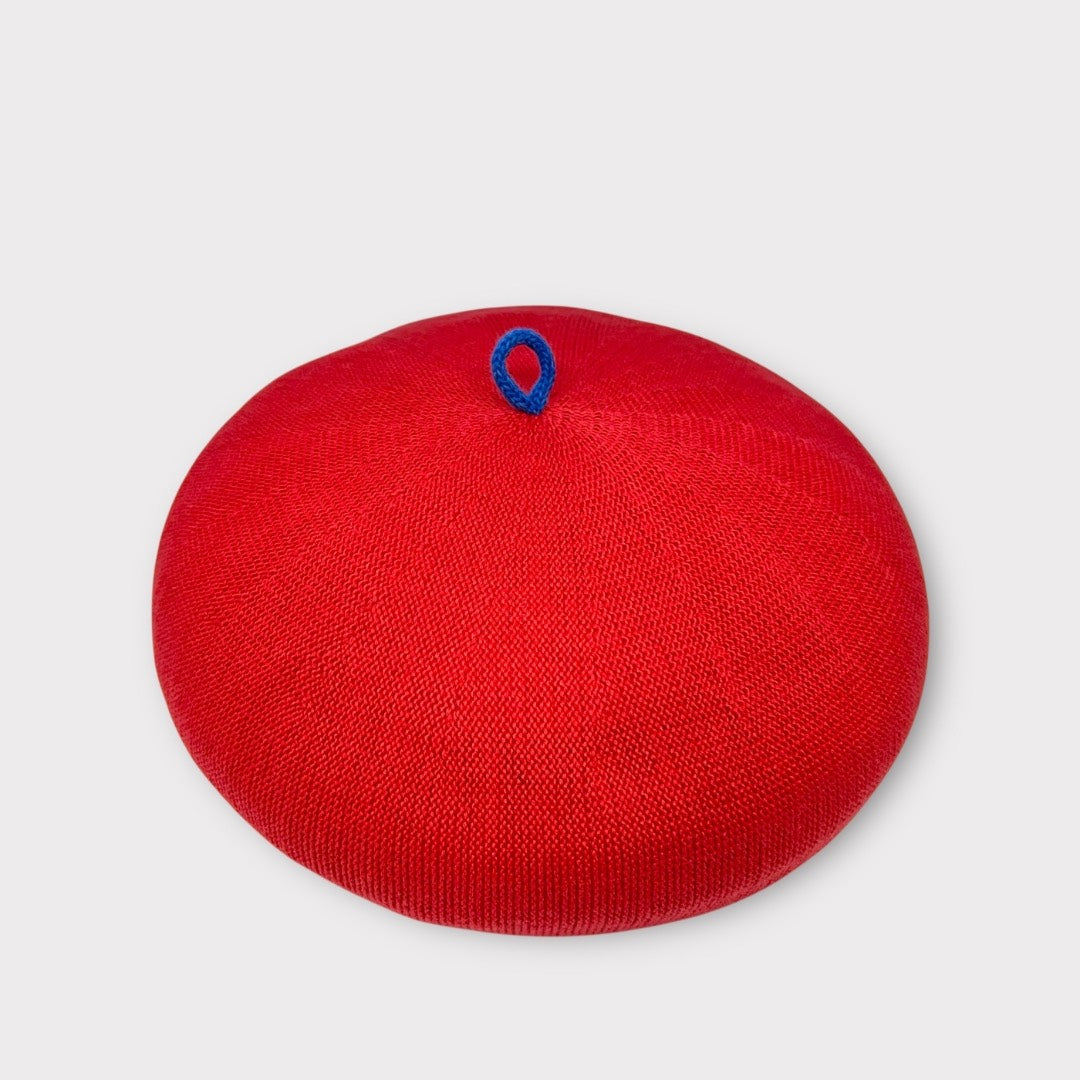 万博カラーベレー帽 RED（チョボ付き） – Beret is flamingo