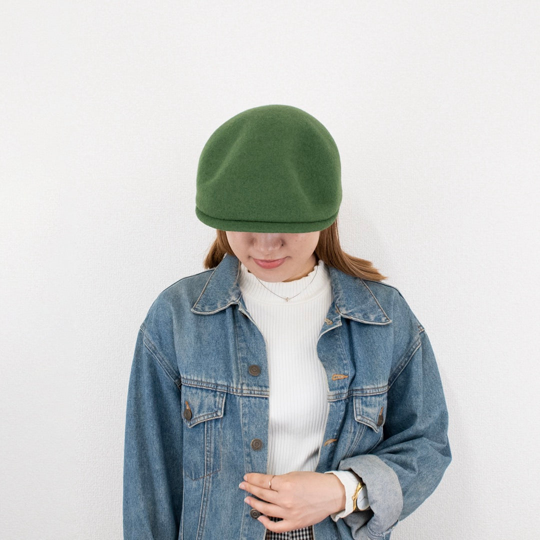 Merino Wool Flat Cap (Short Brim) BLACK