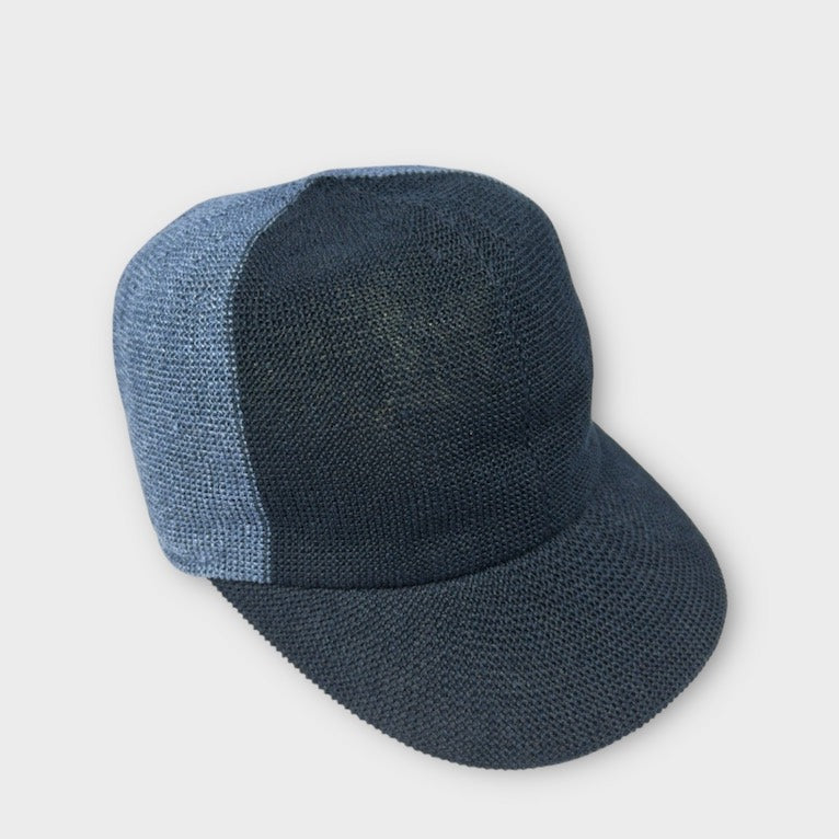 リネンキャップ BLUE