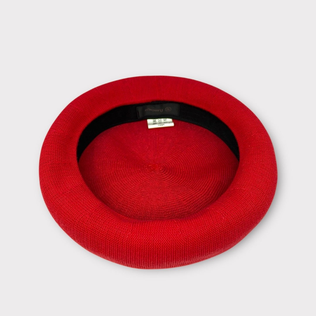 万博カラーベレー帽 RED（チョボ付き） – Beret is flamingo
