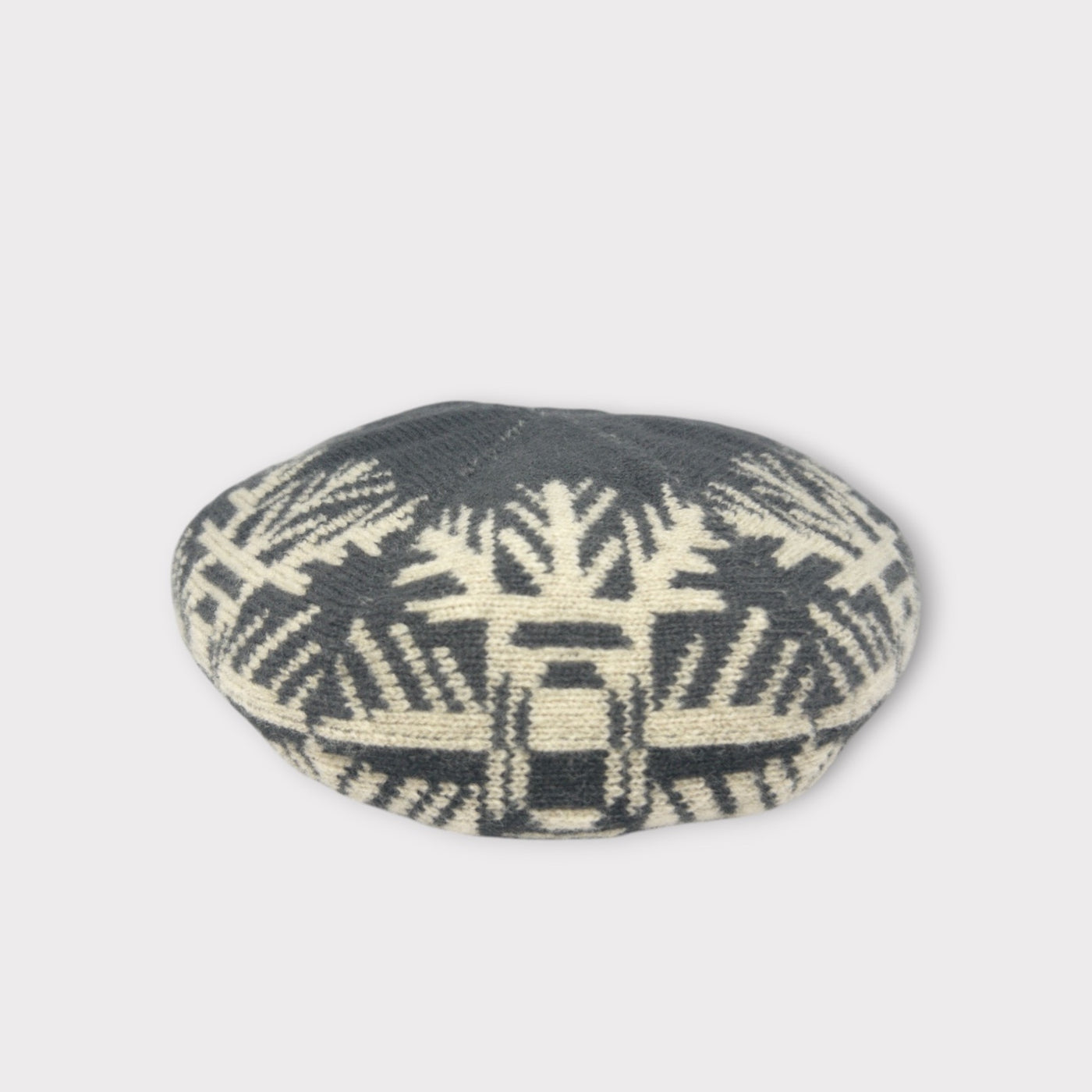 結晶ベレー CHARCOAL GRAY