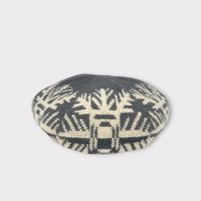 結晶ベレー CHARCOAL GRAY