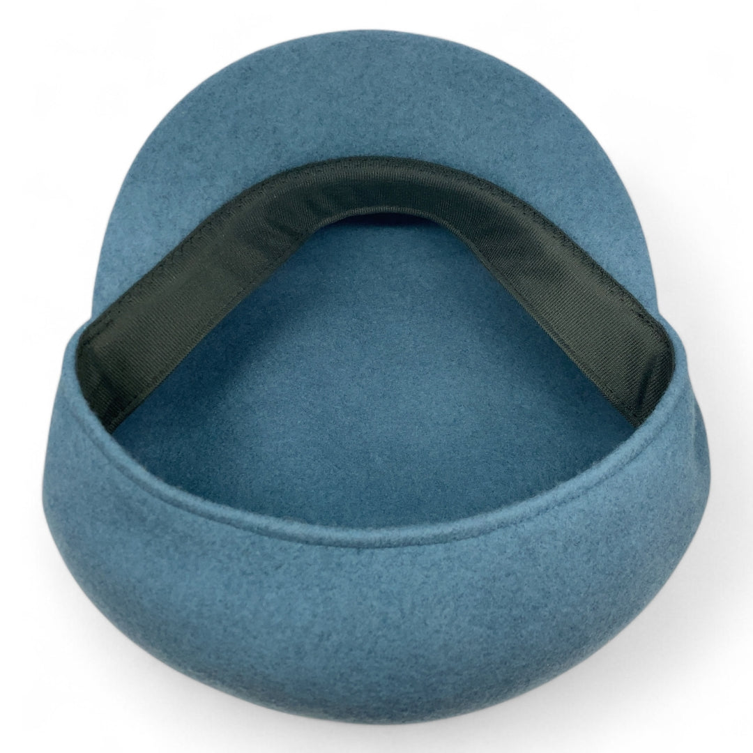 Merino Wool Casquette - TURQUOISE BLUE