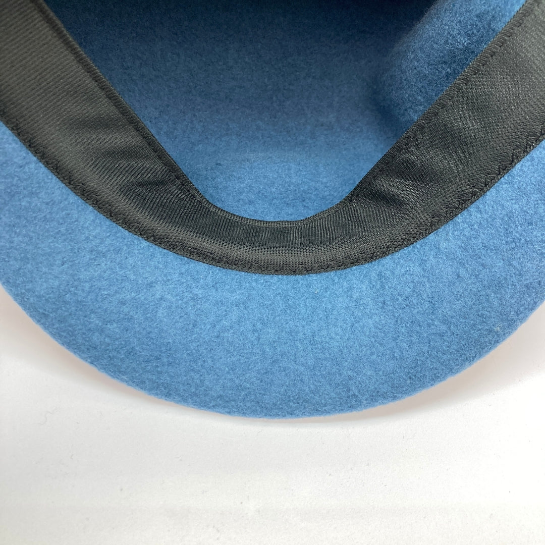 Merino Wool Casquette - TURQUOISE BLUE