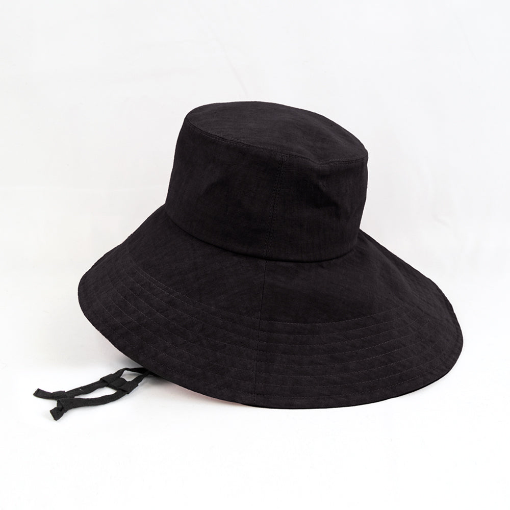 Linen Hat - BLACK