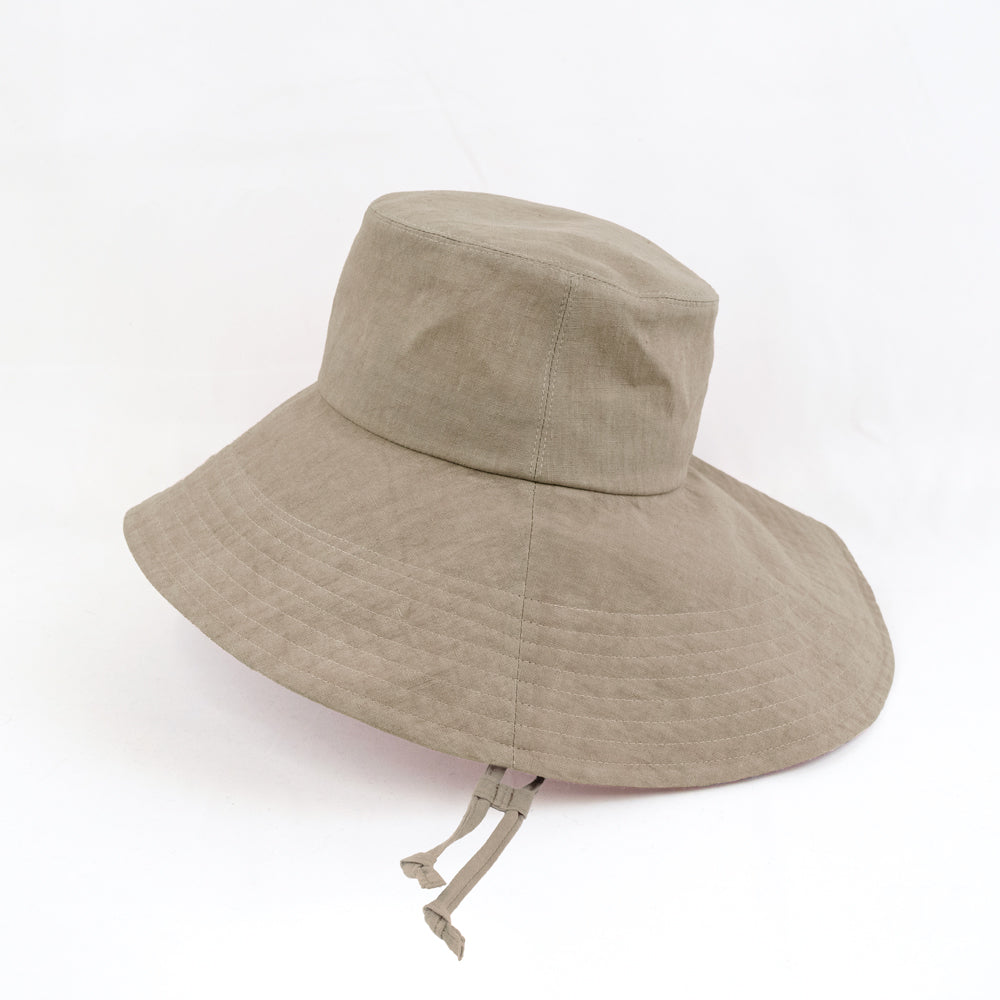Linen Hat - NATURAL