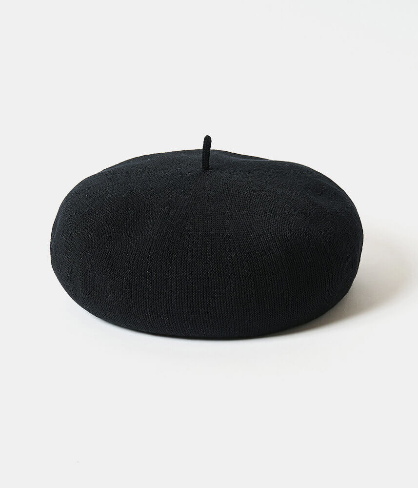 CottonBeret - Black