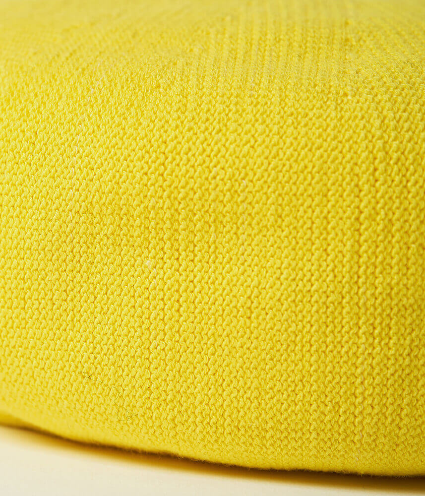 CottonBeret-Yellow