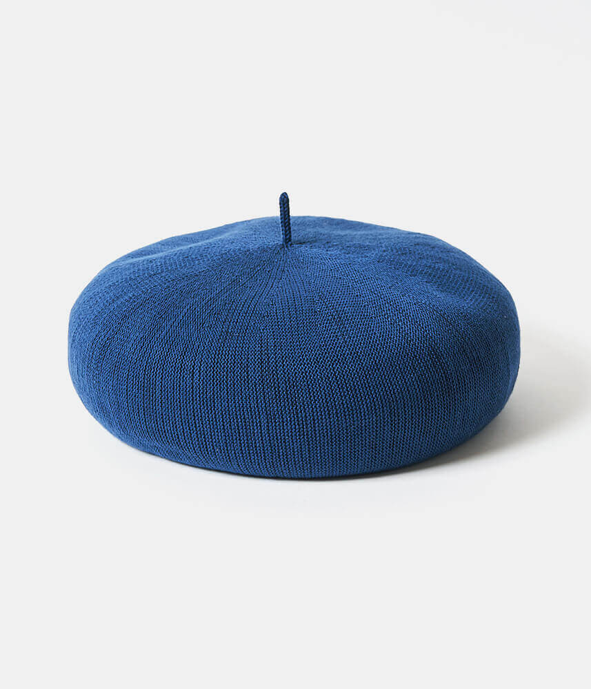 CottonBeret - Blue