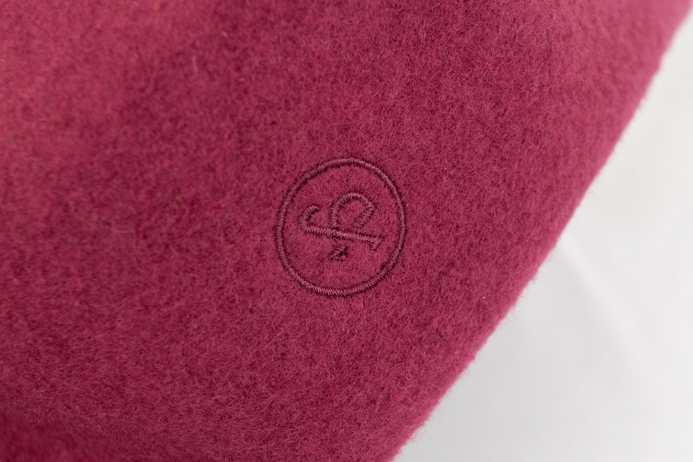 Merino Wool Beret - ROSE PINK